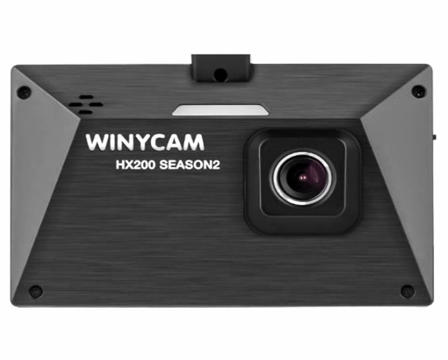 Winycam Premium Recorder Car Dash Cam HX200 Season2 Front And Rear HD720P, Resolution+30FPS