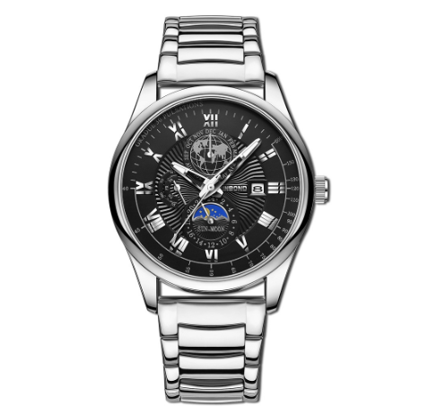 Binbond Original Luxury Watch Fashion Waterproof Luminous Men's Watch Student Trendy Stainless Steel Wrist Watch M11