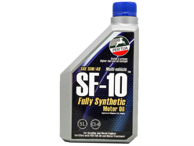 Pertua Multi-vehicle SF-10 SAE 15W/40 Fully Synthetic Motor Oil & Metal Treatment 1L