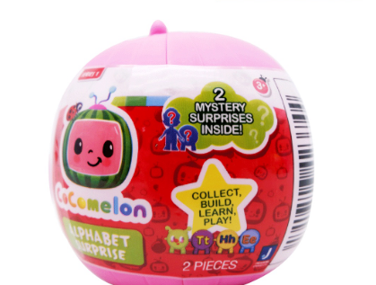 Cocomelon Alphabet Surprise Pink Blind Figures