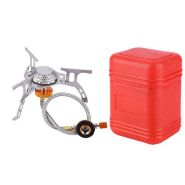 Camping stove butane furnace outdoor windproof portable burner camping cooker gas stove
