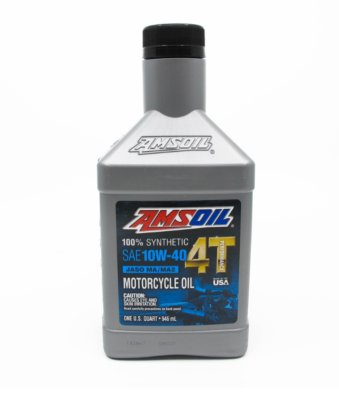 AMSOIL 4T Performance Motorcycle Engine Oils Fully Synthetic 10W-40