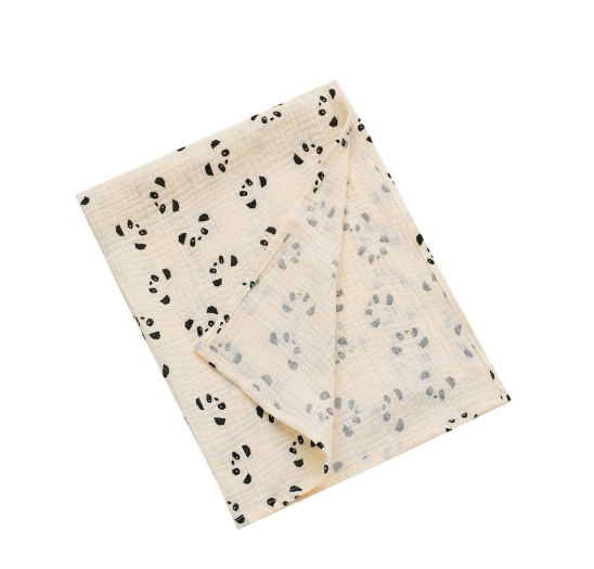 BB Portable Swaddle Blanket Cotton Muslin Blanket for Girls & Boys Baby Receiving Swaddles for Newborn & Infant Swaddling S3