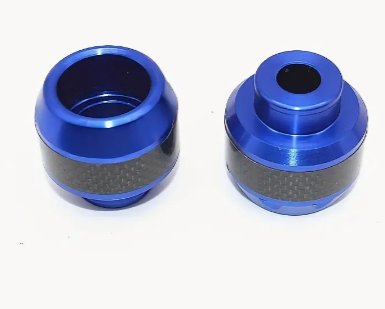 2Pcs Universal Aluminum Alloy Motorcycles Falling Protector Explosion-proof Front Fork Cups Sliders Crash Moto Safty Accessories