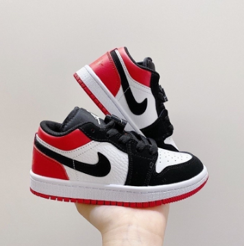 AIR Jordan 1 low cut sneaker Basketball shoes FOR Kids(30-35)#756D