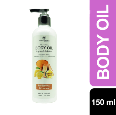 BODYXPERT Spa Garden Body Oil Sandalwood & Lemon 150ML