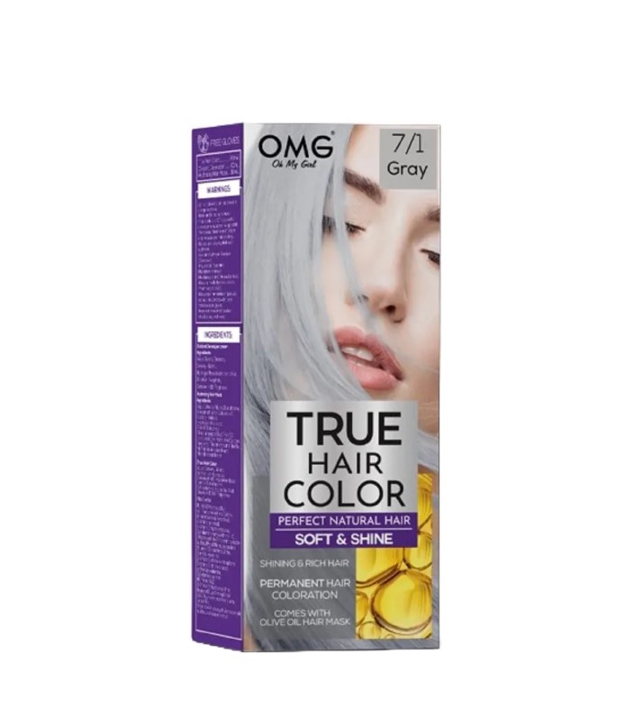 OMG True Hair Color 60ML - 7.10 Gray