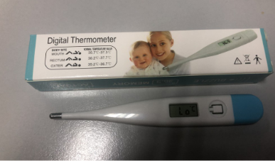 Digital Thermometer with OUT Case Tickle Digital Thermometer USA for Babies and Adults