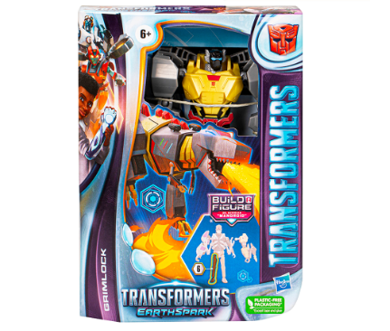 Transformers EarthSpark Deluxe Grimlock Action Figure