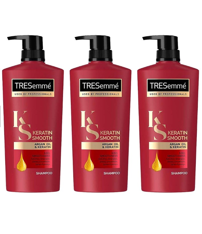 Tresemme Keratin Smooth Shampoo 330ML BUNDLE OF 3