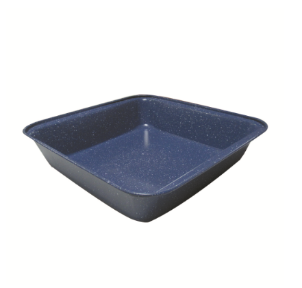 Classics Bakeware Non-Stick Marble Square Cake Pan, 8.7x8.7x2in