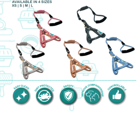 Doggo Atlanta Strong Harness (Large Size)