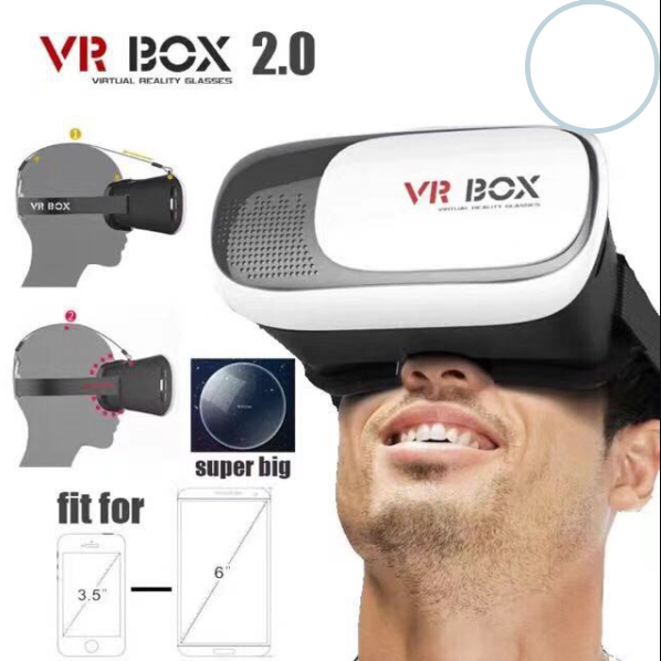 Pro Virtuelles 3D Active Universal Para VR Casque VR Box 2.0