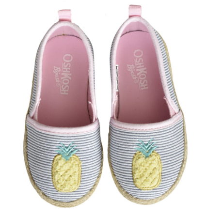 OshKosh Toddler Girl Pineapple Espadrilles