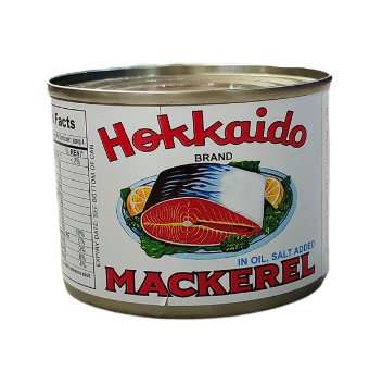 Hokkaido Mackerel In Natural Oil 200g