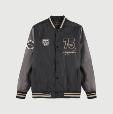 RRJ Basic Jacket for Men Trendy fashion Casual Top Black Jacket
