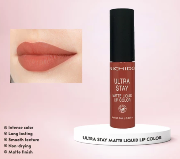 NICHIDO Ultra Stay Matte Liquid Lip Color - Dirty Talk