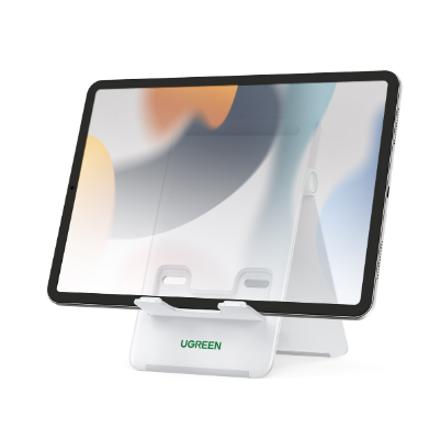 UGREEN Tablet Stand Adjustable Phone Holder Foldable Desktop Tablet Stand Flexible Pad Mount Hands-Free Compatible with iPad