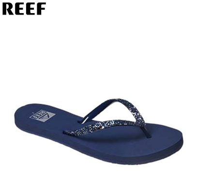 Reef Women s Cushion Stargazer Sandals in Mermaid