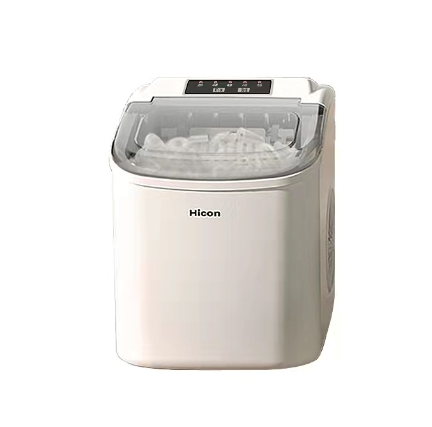 Hicon Ice Maker Machine Portable Automatic Cleaning Household Commercial Square Shape Ice Making