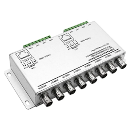 8-CH UTP 720P/1080P HD Passive Video Balun Transceiver,BNC to Cat5/5E/6 RJ45(T568B)UTP Cable Converter Video Transmitter