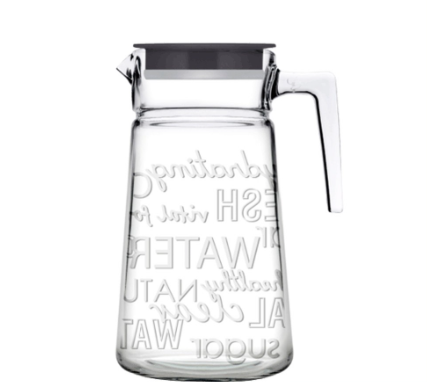 Pasabahce City Pop Glass Jug 2000cc 66 3/4oz (43763)