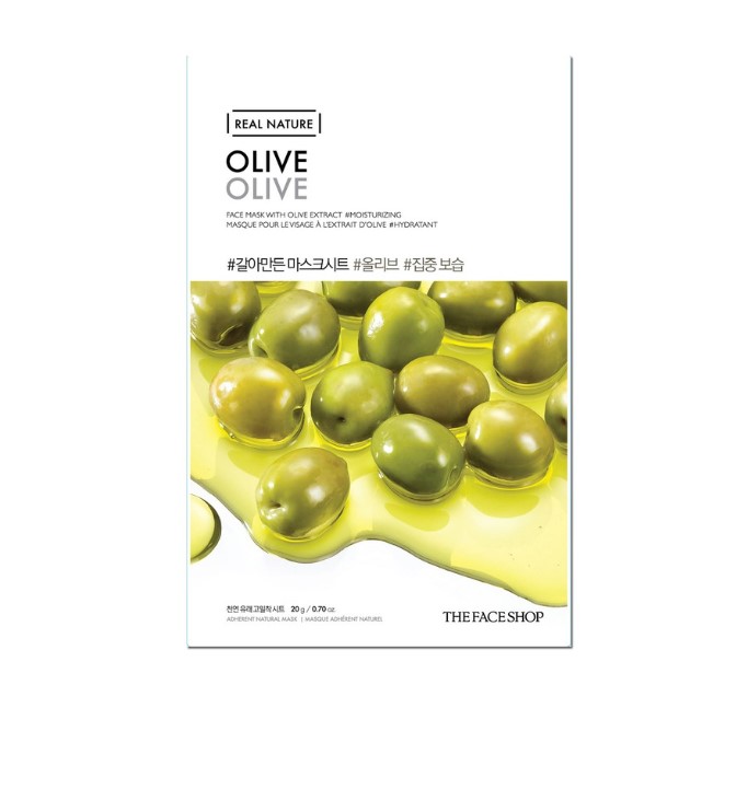 The Face Shop Real Nature Olive Face Mask