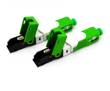 Optical Fiber Quick Connector 20/50PCS ESC250D FTTH SC UPC Optical SC FTTH Fiber Optic Fast Connector Embedded