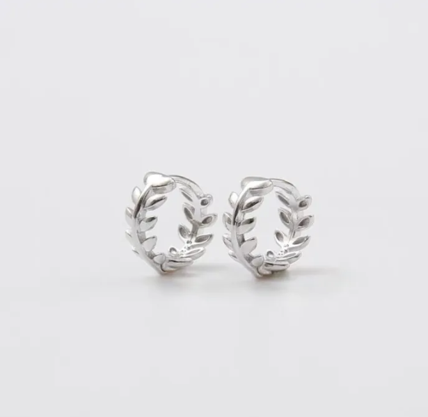 Genuine 925 Italy Silver EH118 Earring Clip