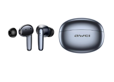 Awei T90 ENC TWS In-Ear Wireless Earbuds Bluetooth V5.3 Earphone Headset With Charging Case
