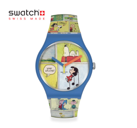 Swatch New Gent Smak! SO29Z108 Blue Silicon Strap Watch