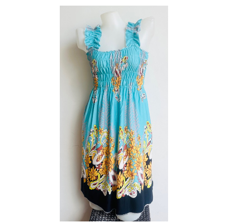 RUFFLES Mini Smocking || Maternity Dress || Summer Dress ||Above the knee up to Medium Size K