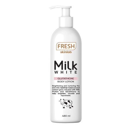 FRESH Milk White Glutathione Body Lotion 480ML