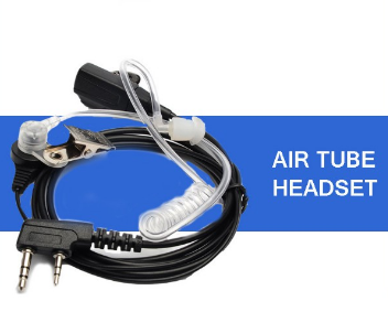 Transparent Anti Radiation Walkie Talkie Earpiece Headset