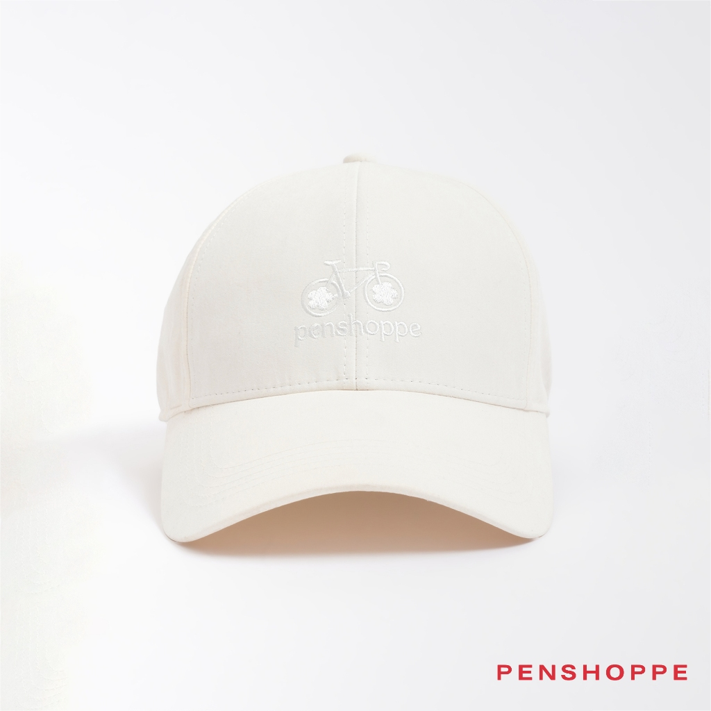 Penshoppe Baseball Cap For Women (Off White/Sage Leaf)