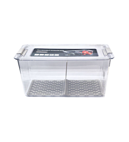 Cuisson PET Fridge Container with Lid 33 x 17 x 15cm