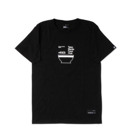 TEAM MANILA MAMI TSHIRT BLACK