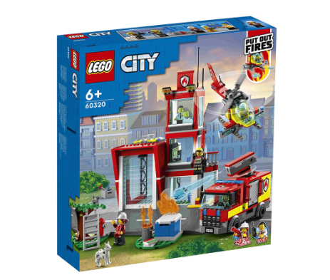 Lego 60320 City Fire Station Building Blocks