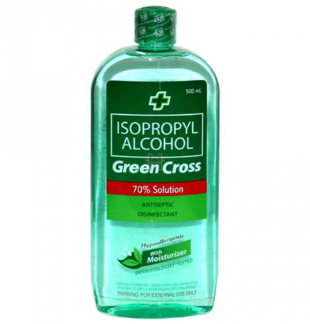 Green Cross Isopropyl Alcohol 70% With Moisturizer 500ml