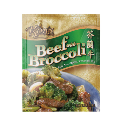 Kim's Beef with Broccoli Mix  24.8 g