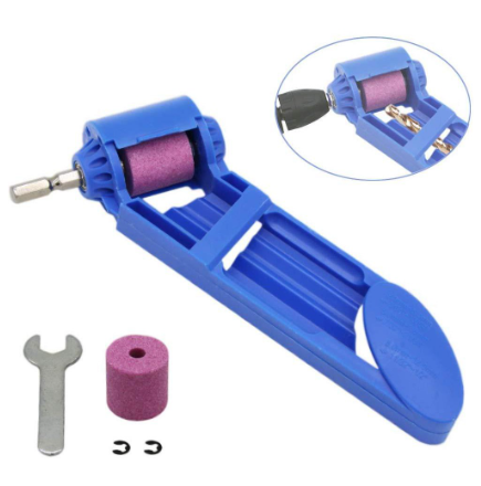Drill Bit Sharpener Corundum Grinding Wheel Portable Powered Tool