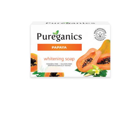 PUREGANICS Papaya Whitening Soap 135G