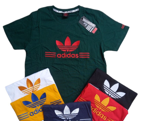 Adidas Tshirt Embroid Design For Men