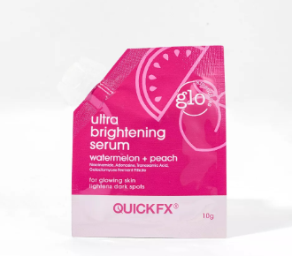 QUICKFX Glo Smoothies Watermelon and Peach Ultra Brightening Serum 10G