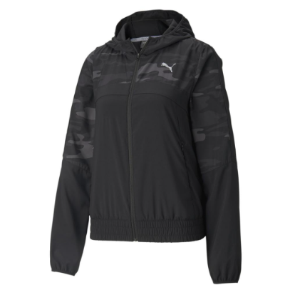 PUMA Graphic Hooded Women Running Jacket