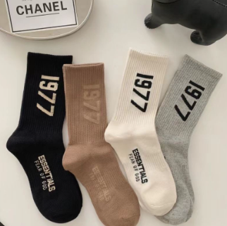 Street Fashion Couple Sports Cotton Socks Ins Tide Brand Cotton Women High Tube Socks