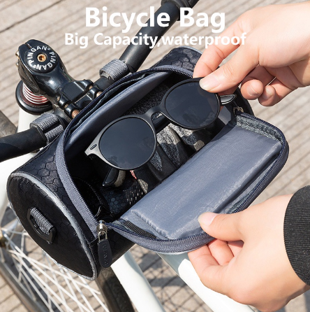Touch Screen Cycling Bike Handlebar Phone Mount Bags Bicycle Waterproof