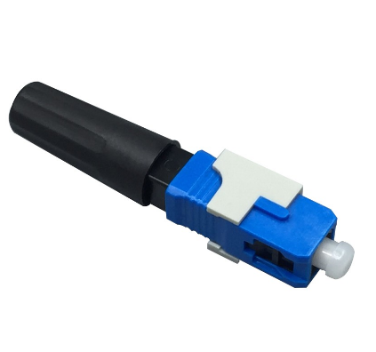 10PCS FTTH Embedded SC Optic Fiber Quick Fast Connector Adapter FTTH SC UPC Exclusively for export