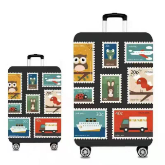 【S, M, L, XL】 Size Luggage Cover Suitcase Elastic Spandex