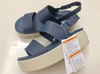 Crocs High Rise Women's Sandals Brooklyn Wedege
